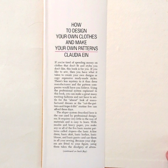 How To Design Your Own Clothes and Make Your Own Patterns - 1975 - Picture 3 of 16